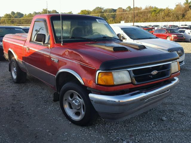 1FTCR10X2VUB44414 - 1997 FORD RANGER RED photo 1