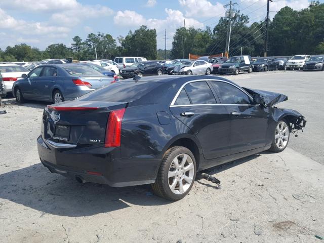 1G6AA5RX0D0149807 - 2013 CADILLAC ATS BLACK photo 4