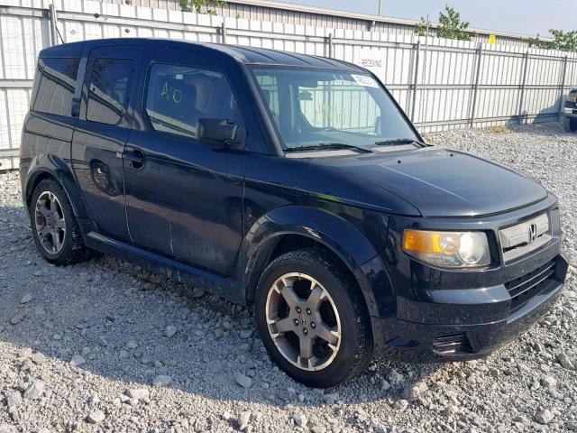 5J6YH18978L003972 - 2008 HONDA ELEMENT SC BLACK photo 1