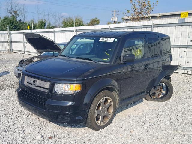 5J6YH18978L003972 - 2008 HONDA ELEMENT SC BLACK photo 2