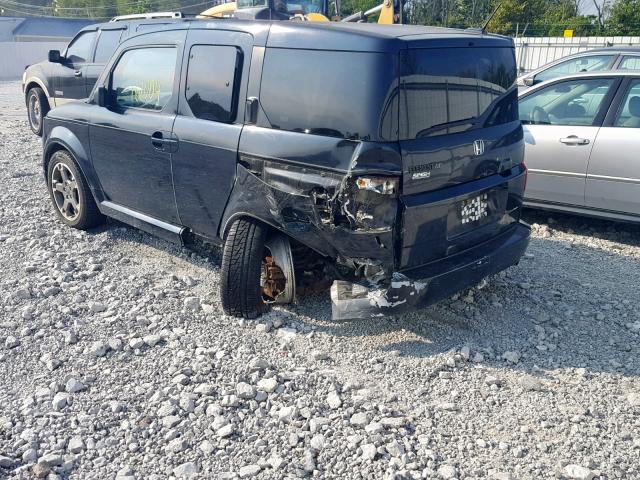 5J6YH18978L003972 - 2008 HONDA ELEMENT SC BLACK photo 3