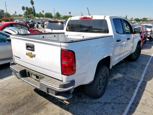 1GCGSBEA0J1203357 - 2018 CHEVROLET COLORADO WHITE photo 4