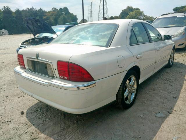 1LNHM87A22Y690192 - 2002 LINCOLN LS 白色 照片 4