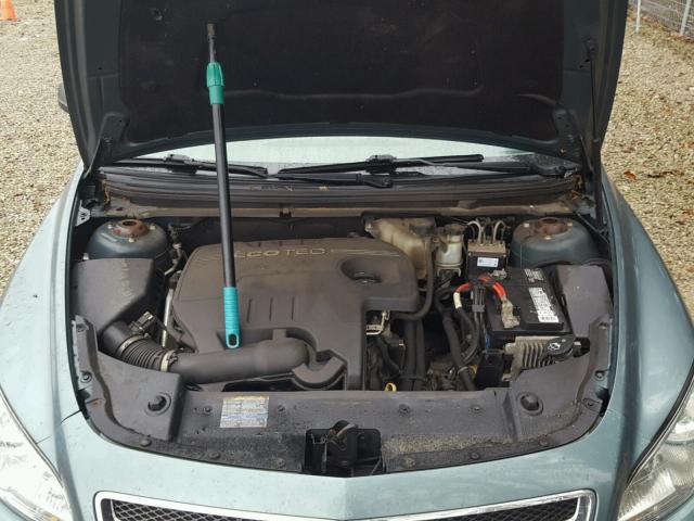1G1ZG57B194124588 - 2009 CHEVROLET MALIBU LS GREEN photo 7