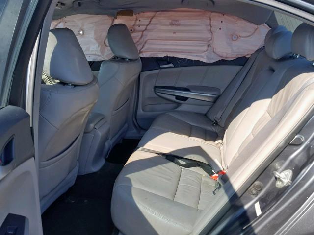 1HGCP36858A019321 - 2008 HONDA ACCORD EXL GRAY photo 6