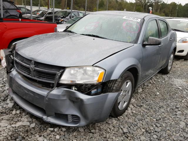 1B3CC4FB9AN113584 - 2010 DODGE AVENGER SX GRAY photo 2