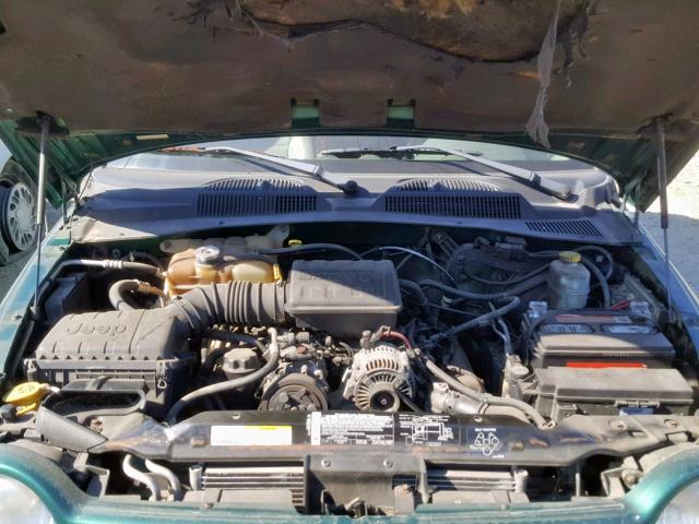 1J4GL58K63W713876 - 2003 JEEP LIBERTY LI GREEN photo 7