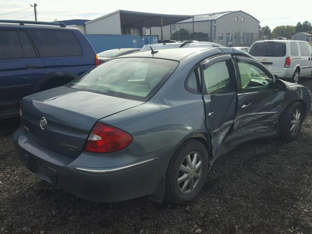 2G4WC582171208225 - 2007 BUICK LACROSSE C BLUE photo 4