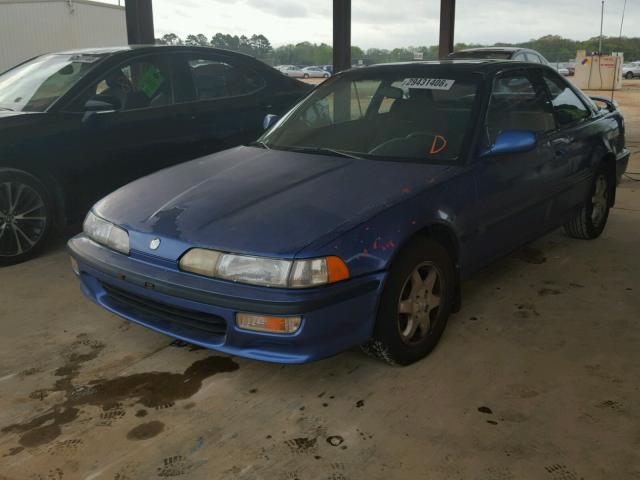 JH4DA9365NS025022 - 1992 ACURA INTEGRA GS BLUE photo 2