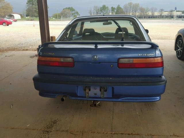 JH4DA9365NS025022 - 1992 ACURA INTEGRA GS BLUE photo 9