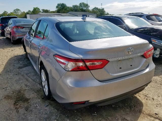 4T1B11HK4KU258417 - 2019 TOYOTA CAMRY L SILVER photo 3