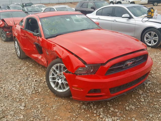 1ZVBP8AMXE5215087 - 2014 FORD MUSTANG RED photo 1