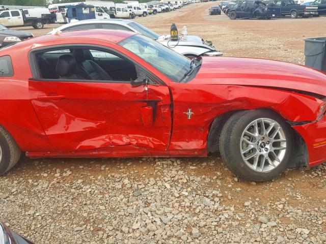 1ZVBP8AMXE5215087 - 2014 FORD MUSTANG RED photo 9