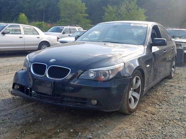 WBANA53574B172461 - 2004 BMW 525 I BLACK photo 2