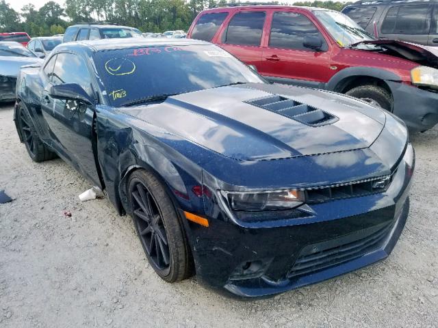 2G1FK1EJXE9215645 - 2014 CHEVROLET CAMARO 2SS BLACK photo 1