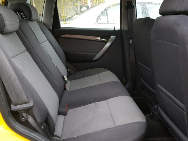 KL1TD66E09B611159 - 2009 CHEVROLET AVEO LS YELLOW photo 6