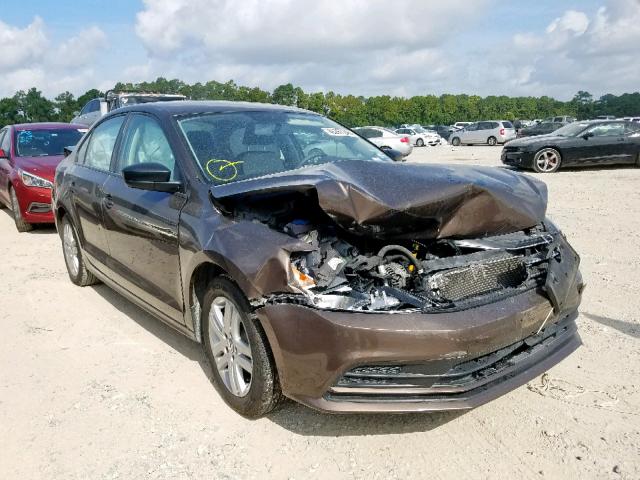 3VW2K7AJ4FM242196 - 2015 VOLKSWAGEN JETTA BASE 棕色 照片 1