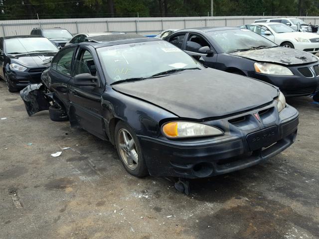 1G2NV52E9YM781770 - 2000 PONTIAC GRAND AM G BLACK photo 1