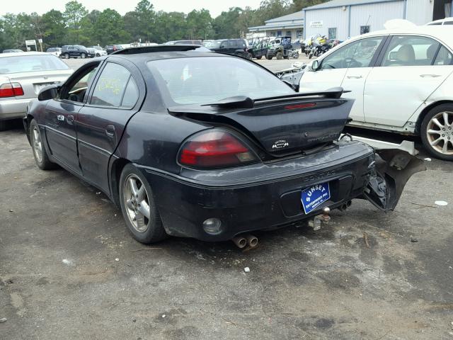 1G2NV52E9YM781770 - 2000 PONTIAC GRAND AM G BLACK photo 3