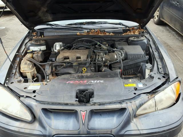 1G2NV52E9YM781770 - 2000 PONTIAC GRAND AM G BLACK photo 7