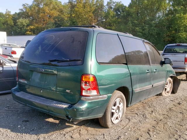 2FMZA52473BA62009 - 2003 FORD WINDSTAR S GREEN photo 4