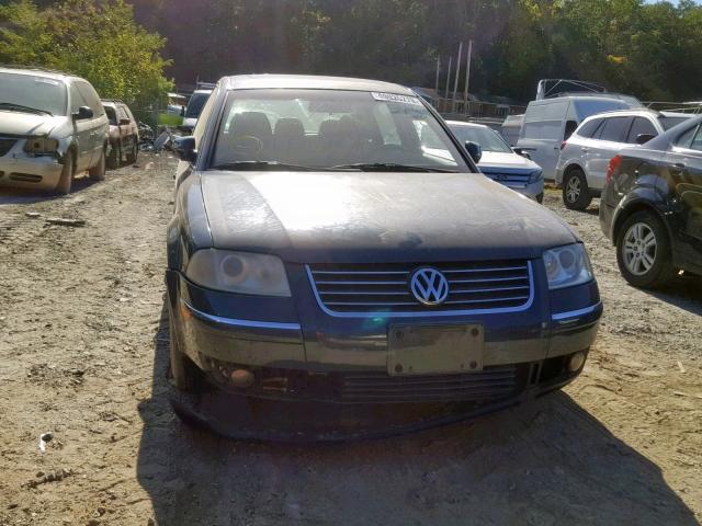 WVWPD63B02P173322 - 2002 VOLKSWAGEN PASSAT GLS BLUE photo 9