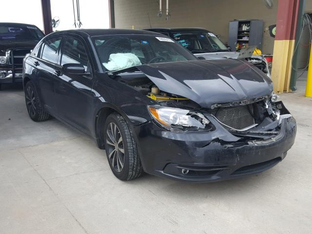 1C3CCBBG7DN718054 - 2013 CHRYSLER 200 TOURIN BLACK photo 1