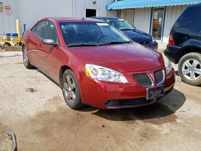 1G2ZH57N584195276 - 2008 PONTIAC G6 GT RED photo 1