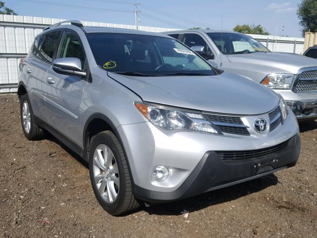 2T3YFREV3EW102065 - 2014 TOYOTA RAV4 LIMIT SILVER photo 1