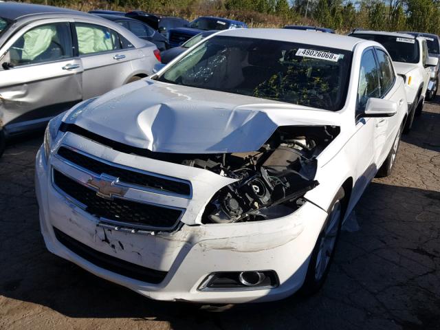 1G11E5SAXDF283656 - 2013 CHEVROLET MALIBU 2LT WHITE photo 2