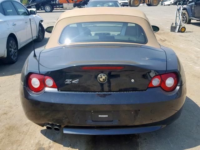 4USBT33585LR71577 - 2005 BMW Z4 2.5 BLACK photo 6