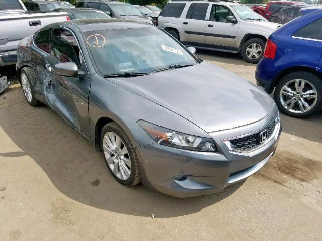 1HGCS22818A004507 - 2008 HONDA ACCORD EXL GRAY photo 1