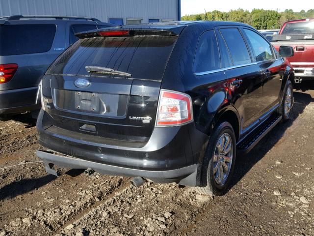 2FMDK49C88BA92819 - 2008 FORD EDGE LIMIT BLACK photo 4