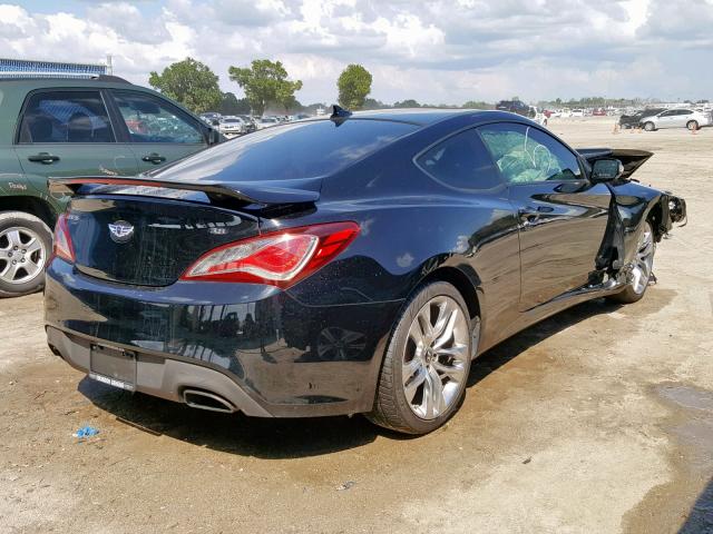 KMHHU6KJ1DU110274 - 2013 HYUNDAI GENESIS CO BLACK photo 4