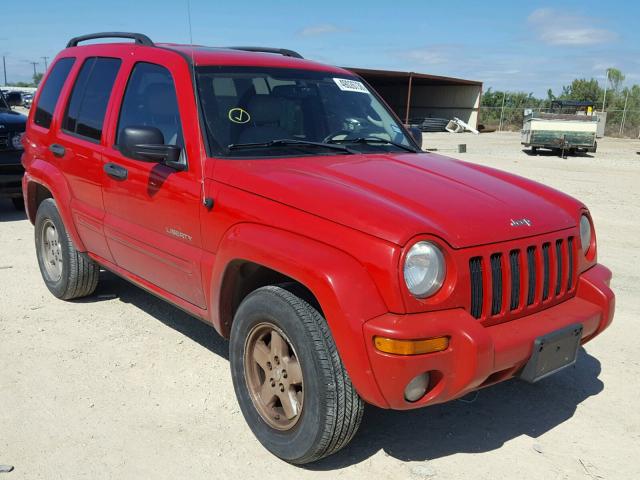 1J4GL58K34W253965 - 2004 JEEP LIBERTY LI RED photo 1