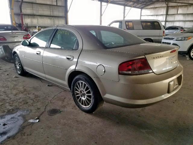 1C3AL56R45N556793 - 2005 CHRYSLER SEBRING TO TAN photo 3