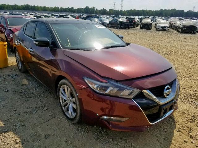 1N4AA6AP0GC384084 - 2016 NISSAN MAXIMA 3.5 MAROON photo 1