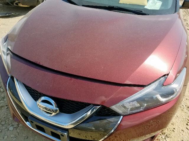 1N4AA6AP0GC384084 - 2016 NISSAN MAXIMA 3.5 MAROON photo 9