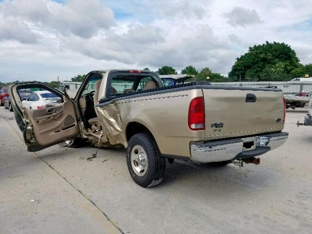 2FTRF17W4YCA59546 - 2000 FORD F150 GOLD photo 3