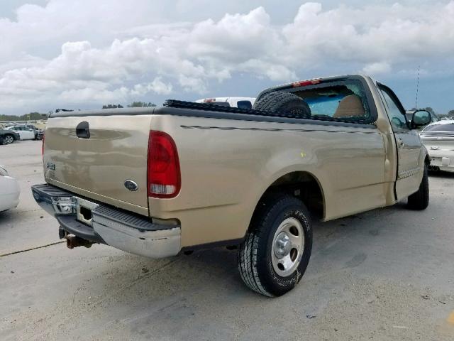 2FTRF17W4YCA59546 - 2000 FORD F150 GOLD photo 4