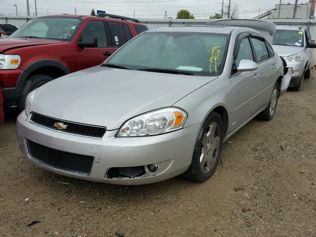 2G1WD58C979173566 - 2007 CHEVROLET IMPALA SUP ვერცხლისფერი ფოტო 2