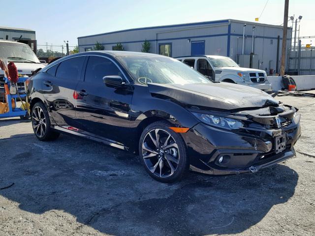 2HGFC2F82KH518444 - 2019 HONDA CIVIC SPOR BLACK photo 1