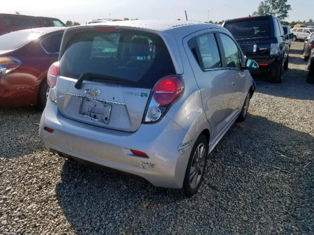 KL8CL6S08GC575730 - 2016 CHEVROLET SPARK EV 2 GRAY photo 4