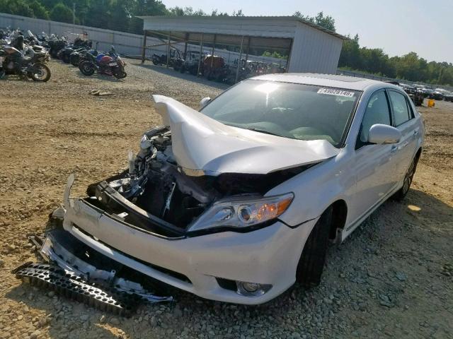 4T1BK3DB8BU430897 - 2011 TOYOTA AVALON BAS WHITE photo 2