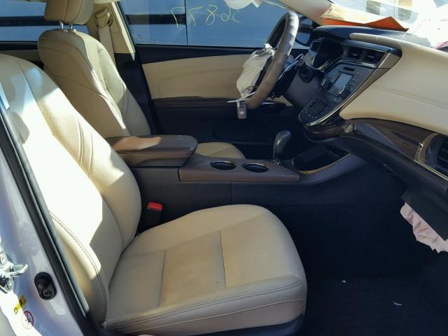 4T1BK1EB9EU102170 - 2014 TOYOTA AVALON BAS WHITE photo 5