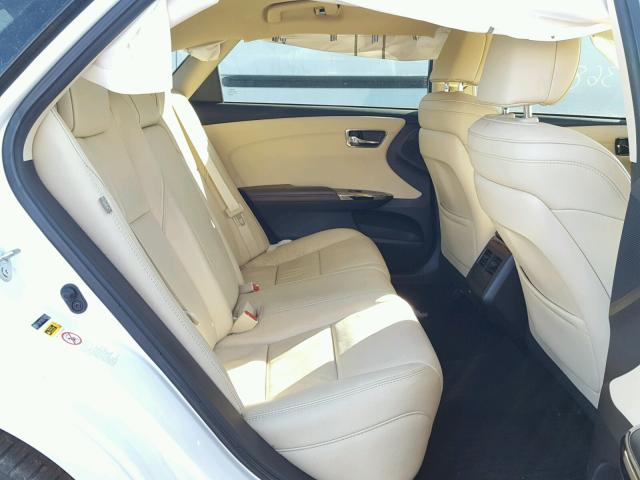 4T1BK1EB9EU102170 - 2014 TOYOTA AVALON BAS WHITE photo 6