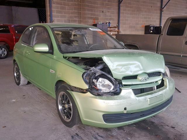 KMHCM3AC8BU186678 - 2011 HYUNDAI ACCENT GL GREEN photo 1