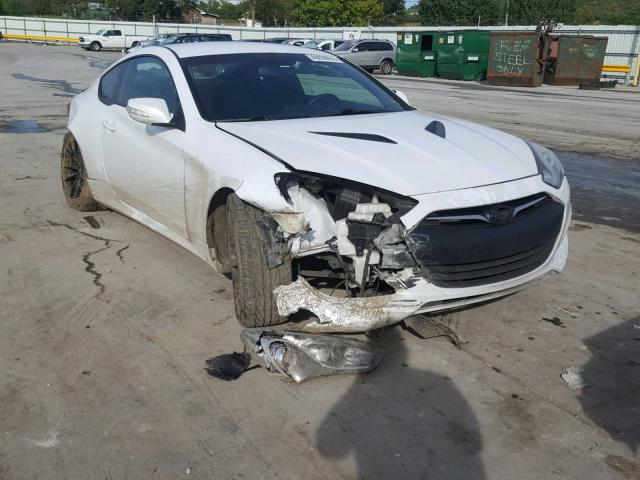 KMHHU6KJ9FU124877 - 2015 HYUNDAI GENESIS CO WHITE photo 1