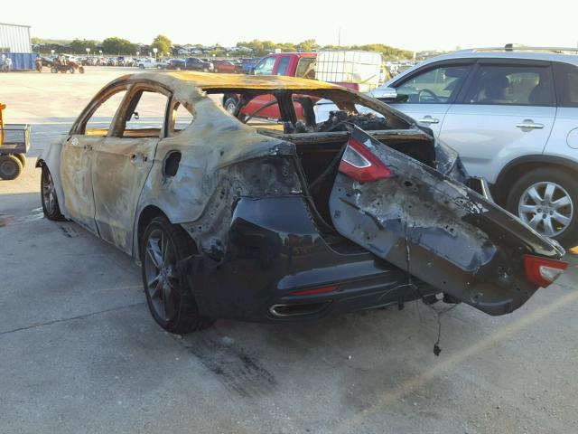 3FA6P0K98DR124840 - 2013 FORD FUSION TIT BURN photo 3