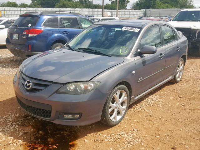 JM1BK323771670175 - 2007 MAZDA 3 S SILVER photo 2